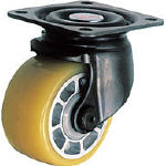 ハンマー 低床式 重荷重用 自在 ウレタン車B入り65mm【540S-BAU65-BAR01】(キャスター・低床式キャスター)【送料無料】