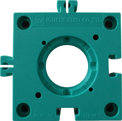 ISB ボールベアー取付ベース パズル緑色【PZ75-GR】(コンベヤ・ボールキャスターユニット)