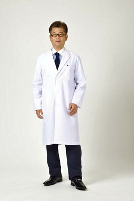 Rakuten - フォーク 男子シングル研究衣 M【1530PO-1-M】(理化学・クリーンルーム用品・白衣)【送料無料】
