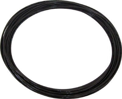 チヨダ TEタッチチューブ 6mm／100m 黒【TE-6-100 BK】(流体継手・チューブ・エアチューブ・ホース)【..