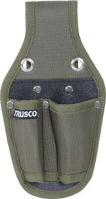 TRUSCO ツールケース2丁差し OD【TTC-02OD】(工具箱 ツールバッグ ツールホルダ バッグ)
