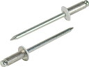 エビ カラーリベット ホワイト 4−4 1000本入り【CNSA44W】(ファスニングツール・ブラインドリベット)【送料無料】