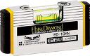 エビスダイヤモンド 磁石付レベル(シルバー) 100mm【ED-10MN】(測量用品・水平器)(4)