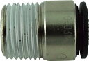 チヨダ ファイブ六角穴付メイルコネクター 10mm・R3/8【F10-03MS】(流体継手・チューブ・チューブ継手)