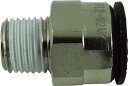 チヨダ ファイブメイルコネクタ 12mm・R1/4【F12-02M】(流体継手・チューブ・チューブ継手)