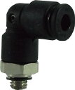 チヨダ ファイブメイルエルボ 4mm・M5X0.8【F4-M5ML】(流体継手・チューブ・チューブ継手)