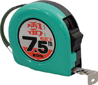 【メーカー型番】ZS19-75BP【JANコード】4954183147150【ブランド】KDS【特徴】●裏面は高さ測定に見やすい縦目盛です。【用途】【仕様】●テープ長さ(m):7.5●テープ幅(mm):19●水平保持(m):1.8●質量(g):305●移動爪●ロックタイプ●JIS1級●両面目盛●455mmピッチ表示:あり●減速ボタン:あり●ショックアブソーバー:あり【材質／仕上】●テープ:スチール【セット内容／付属品】【注意】【原産国】マレーシア【送料について】北海道、沖縄、離島は送料を頂きます。