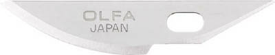 OLFA アートナイフプロ替刃曲線刃3枚入ポリシース【XB157K】(ハサミ カッター 板金用工具 デザインナイフ)