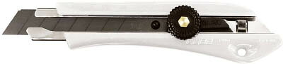 【メーカー型番】LTD-07GCW【JANコード】4901165202550【ブランド】OLFA【特徴】●上質感のあるオルファ・リミテッドシリーズの大型カッターです。（特別色）●力のかけやすい形状を追求した滑りにくいラバー付きグリップです。●刃をしっかりと固定できるネジロックタイプです。【用途】●ダンボールやベニヤ板な厚物の切断に。【仕様】●全長(mm):158●適合替刃:LB10K・LB50K・LBB10K・LBB50K・LBSP5K・LBWV3K●色:ギガホワイト●質量(g):89●刃厚：0.5mm【材質／仕上】●本体（樹脂部）：ABS樹脂（アクリルウレタン塗装）●本体（金属部）：ステンレス鋼（SUS430）●滑り止めゴム：塩化ビニール●刃：合金工具鋼【セット内容／付属品】【注意】【原産国】日本【送料について】北海道、沖縄、離島は送料を頂きます。