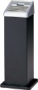 コンドル (灰皿)スモーキング AL-106 黒【YS-34L-ID-BK】(清掃用品・灰皿)【送料無料】