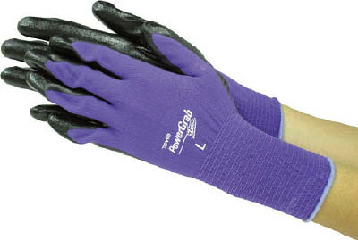 トワロン パワーグラブZERO パープル L【519-L】(作業手袋・すべり止め背抜き手袋)