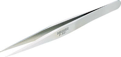 HOZAN ピンセット 125mm【P-891】(はんだ・静電気対策用品・ピンセット)