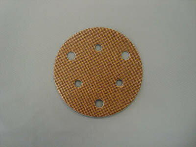 TRUSCO アストラマジック 穴あり Φ125 5枚入 80#【TAM-125A 80】(研削研磨用品・ディスクペーパー)