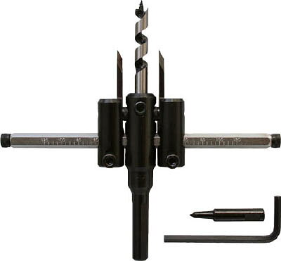 【メーカー型番】36【JANコード】4962660360022【ブランド】スターエム 【特徴】●穴径30〜120mmの加工がこの1台でOKです。●木材・石こうボートの穴あけに最適です。●センタードリル薄板用（付属）に交換すると石こうボードの穴あけにも最適です。●ダウンライトの取り付け作業に適しています。【用途】●被削材:木材・石こうボード。【仕様】●加工穴径(mm):30〜120●軸径(mm):10●穴径(mm):30〜120●シャンク径(mm):10三本溝●適合機種:電気ドリル●穴厚(mm):片側25両側50●質量(g):380●軸タイプ:三本溝●穴あけ可能深さ:片側25mm・両側50mm●適合機種:電気ドリル●軸タイプ:三本溝【材質／仕上】●センタードリル（S55C）●替刃:ハイス【セット内容／付属品】●六角棒レンチ●センタードリル薄板用【注意】【原産国】日本【送料について】北海道、沖縄、離島は送料を頂きます。