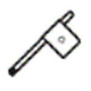 タンガロイ TAC工具部品【T-20F】(旋削・フライス加工工具・ホルダー)
