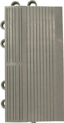 コンドル （屋外用マット）エバックライナーハードマット 縁駒M グレー【F-120-FM GY】(床材用品・スノコ)【storage0901】