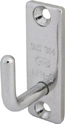 水本 ステンレス ロングアイフック 30mm×120mm【B-2194】(建築金物・工場用間仕切り・吊金具)