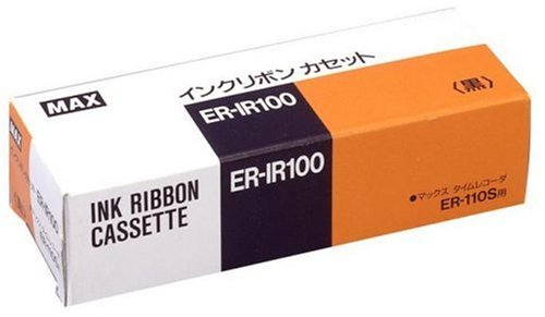 【商品型番】　ER-IR100　【商品説明】　タイムレコーダ専用インクリボン。【特長】タイムレコーダER-110S、ER-110S2、ER-110S3、ER-120S、ER-80S、 ER-110S3W、ER-110S4、ER-180UD専用インクリボン。