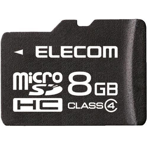 エレコム マイクロSDHCメモリーカード8GB MF−MRSDH08GC