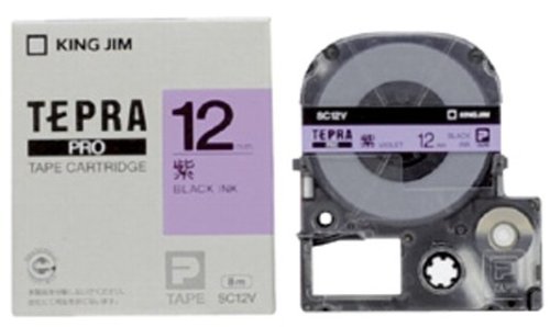 キング テープカートリッジムラサキ SC12V