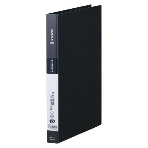 キング リングファイルSPA4タテ 641SPクロ