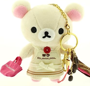 サンエックス　チョコレート＆コーヒーシリーズ ぬいぐるみキーチェーン(コリラックマ)　FR57201