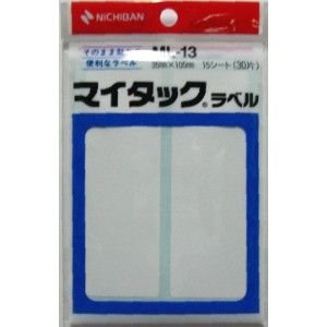 Labels - ニチバン マイタックラベル ML−1335X105