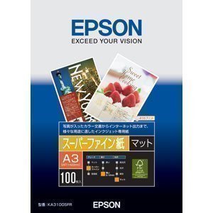 EPSON スーパーファイン紙A3 KA3100SFR