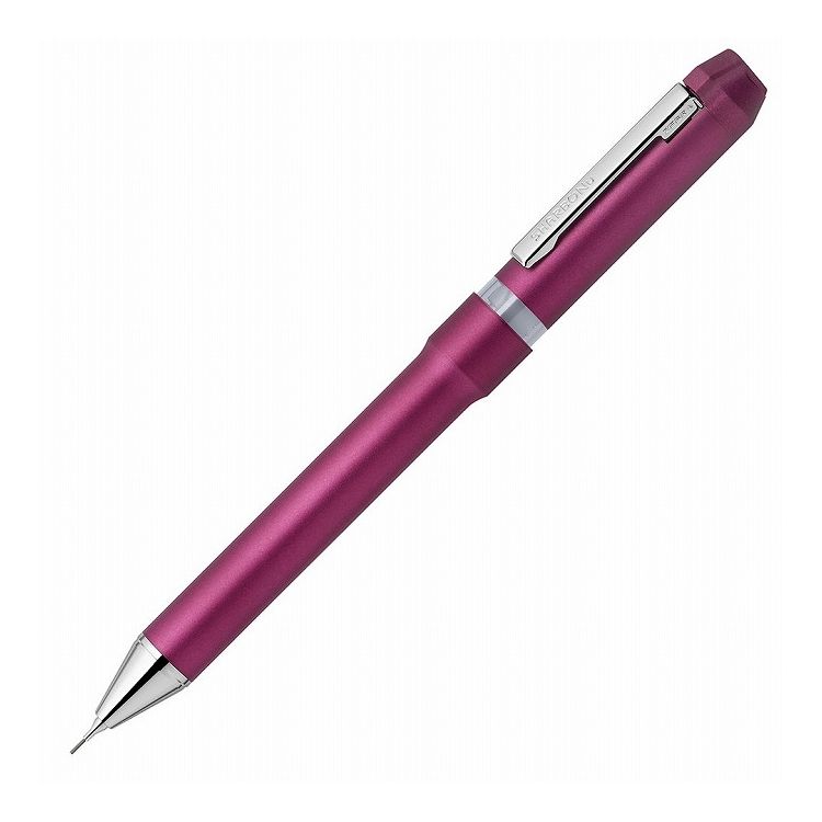 シャーボNu 0.7 パープル SB35-PU ゼブラ 回転式 多機能ペン 2色ボールペン シャー...