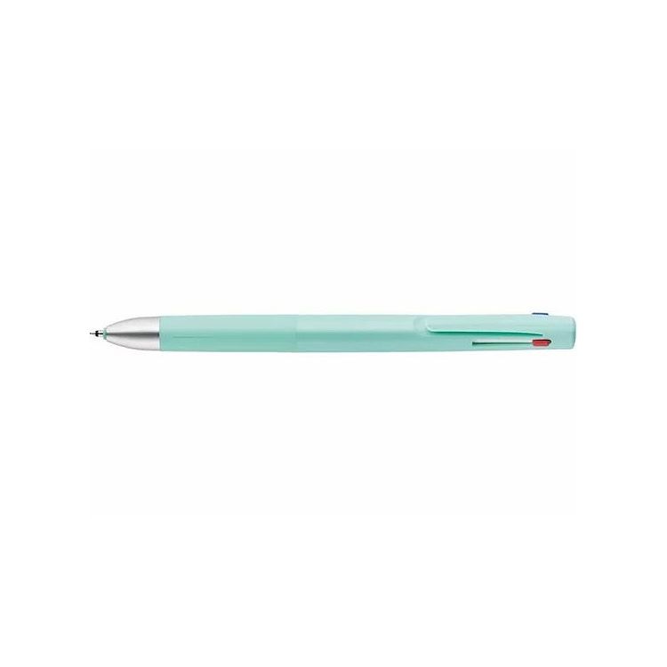 ブレン3C0.5 ブルーグリーン B3AS88-BG ゼブラ 書きやすい ストレスフリー ぶれない 3色ボールペン 筆記用具
