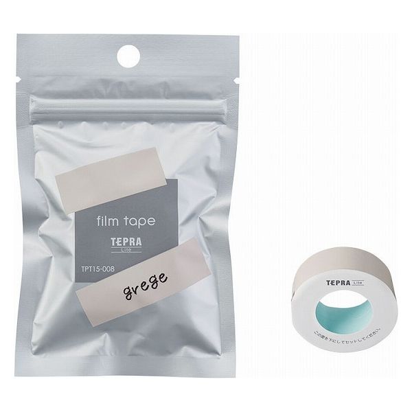 【商品特長】光沢があり水はねにも強いフィルムテープです。おうちの中の整理整頓や手帳・ノートのデコレーションに。「テプラ」Lite フィルムテープは、幅広い用途で使用できる丈夫なテープですが、感熱紙のため、直射日光を避け、屋内での表示にご使用ください。【仕様】・材質感熱合成紙【送料について】北海道、沖縄、離島は送料を頂きます。