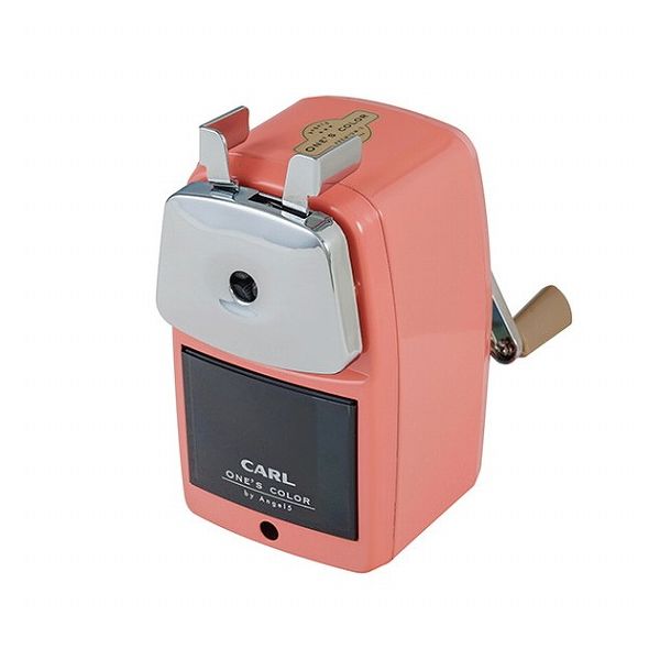 カール事務器 エンゼル5 プレミアム3 ピンク A5PR3-P 鉛筆削り えんぴつ 手動 シャープナー かわいい アースカラー 削り刃 日本製 おしゃれ