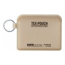 キングジム TEX-POUCH SLIM へ- ベージュ TXP400ヘー ポーチ シリコン アウトドア マルチポーチ 文具 文房具