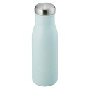 ●牛乳瓶みたいなまあるい形がかわいいマグボトルです。●熱の逃げにくい真空断熱構造で、温かさも冷たさもキープします。●持ち運びやすいスリムタイプで、普段使いはもちろん、ピクニックやレジャーにもおススメです。商品サイズ:約 直径6.8×高さ21.5（cm）材質:本体/ステンレス鋼キャップ/ポリプロピレンパッキン/シリコーンゴム容量:480mlカラー:ミント生産国:中国備考:保温効力/72度以上（6時間）保冷効力/8度以下（6時間）※食洗機使用不可※それに伴う返金、返品等は受け付けておりませんのであらかじめご了承の上お買い求めください。【代引きについて】こちらの商品は、代引きでの出荷は受け付けておりません。【送料について】北海道、沖縄、離島は送料を頂きます。