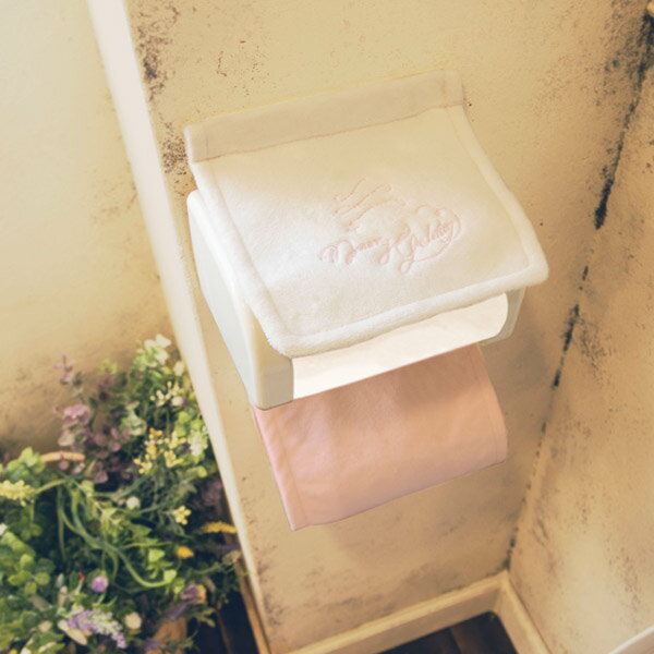 オカトー メリージェラート ペーパーホルダーカバー ピンク(代引不可)