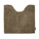 ヨコズナクリエーション トイレマット モダニスト 55×60cm モカ(代引不可)(3)