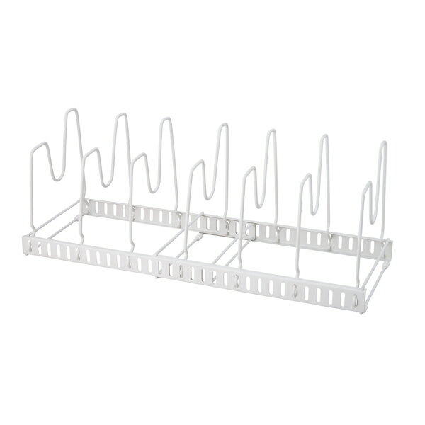 天馬 ファビエ 伸縮式フライパン&鍋ブタスタンド WH(代引不可)