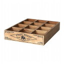 12 PARTITION WOODEN BOX H65 12パーテーション ウッデン ボックス CH14-H520NT DULTON ダルトン おしゃれ かわいい(代引不可)【送料無料】