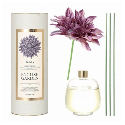 DULTON _A A}fBt[U[ 450ml bNX i GKg l炵 H19-0049PL AROMA DIFFUSER DAHLIA 450 PURPLE/ENGLISH GARDEN _g (s)yz