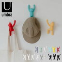 umbra アンブラ フック 3個入り バディ 壁 おしゃれ かわいい ホワイト ブラック パステル グレー カラー 北欧 幅7.6cm 奥行7.6cm 高さ16.5cm(代引不可)