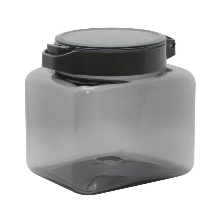 EMBALANCE エンバランス 保存容器 1.1L プッシュアップコンテナ 鮮度保持 湿気防止 密閉 パッキン付き UVカット ワンタッチ エンバランス加工 出汁パック コーヒー 紅茶 茶葉 シリアル(代引不可)(3.0)