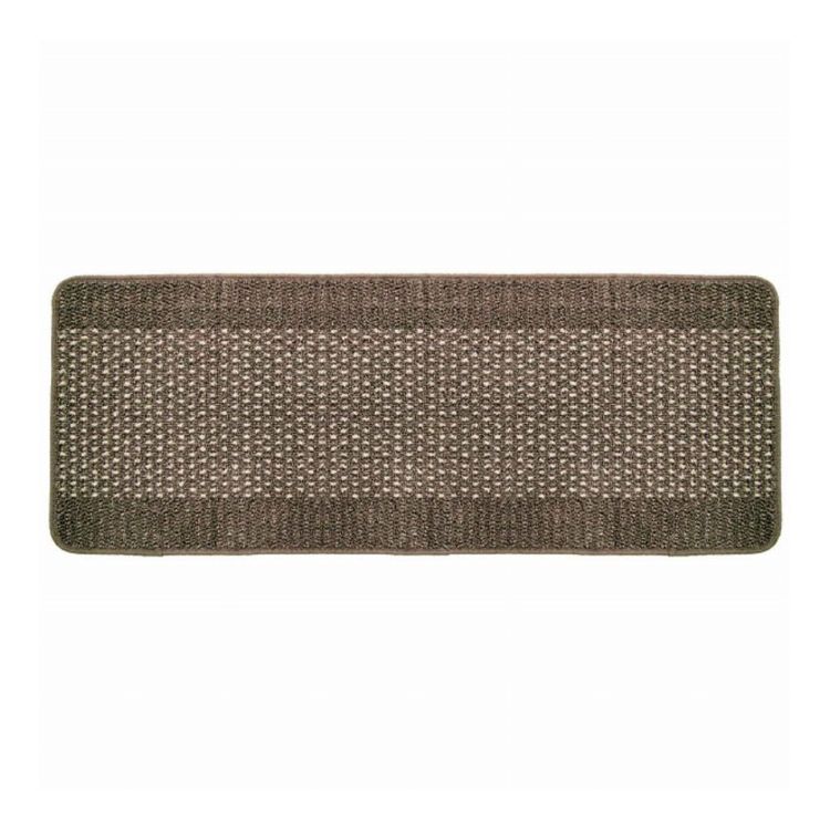 Kitchen Mats - 日本製 キッチンマット 優踏生 洗いやすい 45×120cm ブラウン オカ(代引不可)