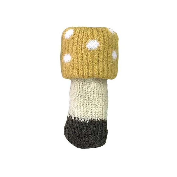 椅子の脚カバー チェアソックス chair socks Kinoko 二重構造 4個入 一脚分 カラシ...