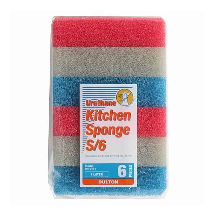 キッチン URETHANE KITCHEN SPONGE S/6 ダルトン(代引不可)