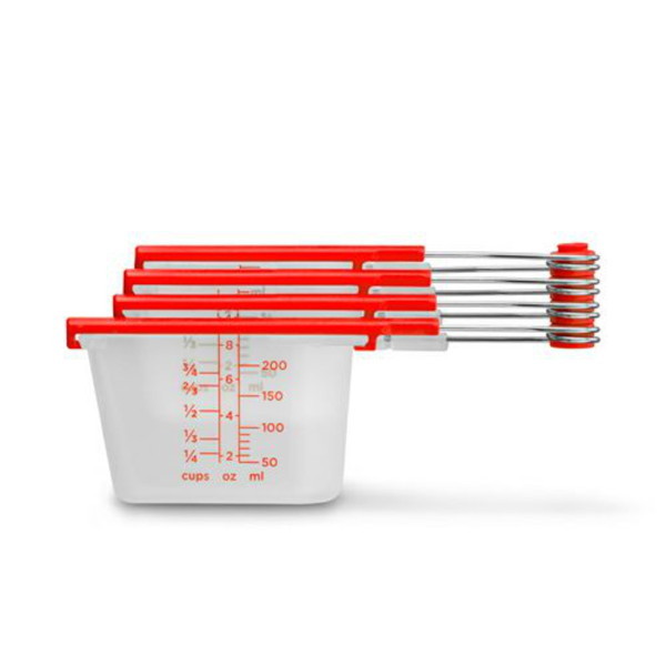 dreamfarm 計量カップ Levupsメジャーカップ RED レッド(代引不可)