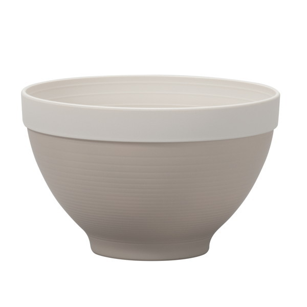 汁椀 430ml スープボウル MIN FARG プラスチック グレー(代引不可)