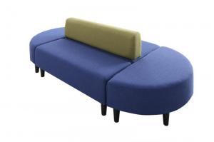 スタンダードソファ デザインソファ 空間に合わせて色と形を選ぶカバーリング待合ロビーソファ ソファ4..