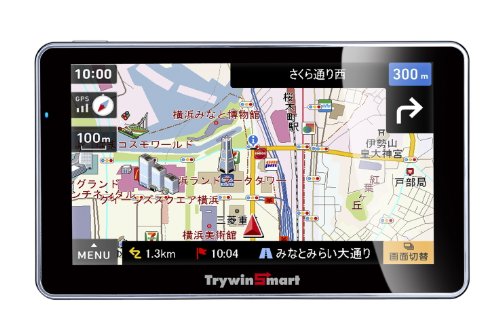 TRYWIN (トライウィン) 6V型 WVGA ワンセグ搭載パーソナルカーナビゲーション DTN-6500