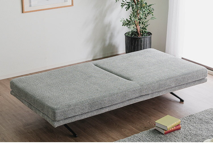 アイランドソファ 2人掛けソファ ソファ単品 幅160cm モコモコ ゆったり ダークグレー ベージュ 座り心地 くつろぎ ふかふか 木脚 おしゃれ コンパクト 北欧 家具 インテリア モダン フェミニン(代引不可)【送料無料】 [2]