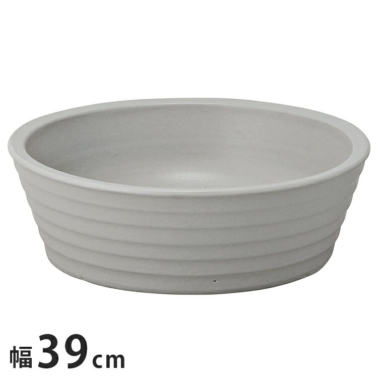 ユニソン 陶芸ポット ラルゴ スムースグレー 水受け 水栓柱 ガーデニング 庭まわり 屋外 蛇口 水回り 設備 庭 ガーデンファニチャー 水まわり 散水 潅水(代引不可)【送料無料】